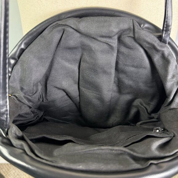 70s-80s Look Clamshell Velvet Purse Long Strap, Geometric Colorful Pattern 2/$50 - Picture 10 of 14